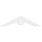 Ekena Millwork Archdale Architectural Grade PVC Gable Bracket, 48"W x 12"H x 6"D x 6"F, 6/12 Pitch GBP048X12X0606ARC00 - alternate 4